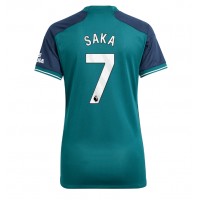 Echipament fotbal Arsenal Bukayo Saka #7 Tricou Treilea 2023-24 pentru femei maneca scurta